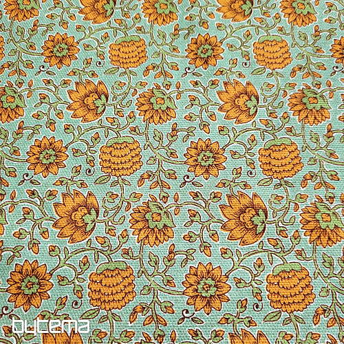 Tela decorativa SUMAN turquesa