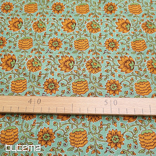 Tela decorativa SUMAN turquesa