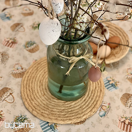 Mantel y bufanda COPAS DE PRIMAVERA