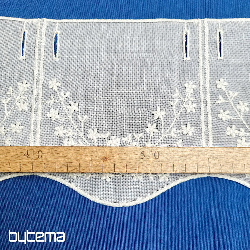 Cortina de vidrieras GERSTER 11706/019/0010 blanco