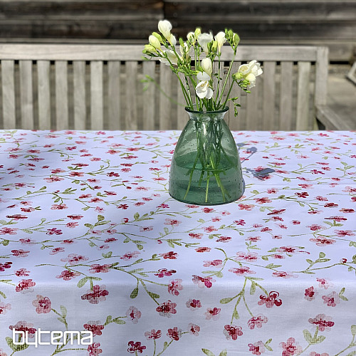Mantel y pañuelo SAKURA ROSA