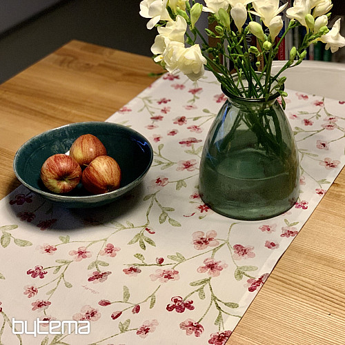 Mantel y pañuelo SAKURA ROSA