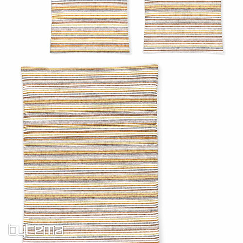 IRISETTE crepe suave de lujo EASY 8513-50 rayas naranjas