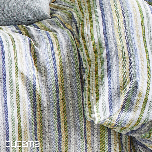 IRISETTE crepe suave lujo EASY 8513-30 rayas verdes