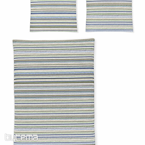 IRISETTE crepe suave lujo EASY 8513-30 rayas verdes
