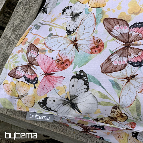 Ropa de cama francesa satén de algodón MARIPOSAS