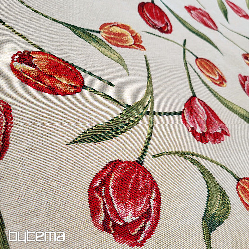 Tela tapiz TULIPS III estampado grande