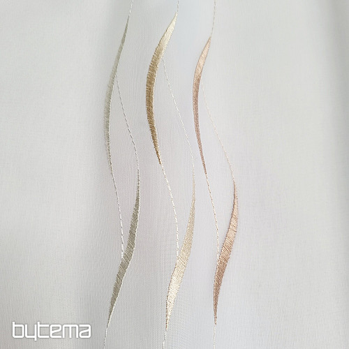 Cortina terminada WAVE BEIGE