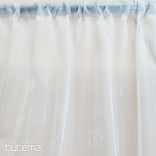 Cortina acabada GERSTER blanco liso