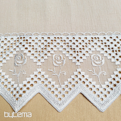 Cortina terminada ROSA BLANCA