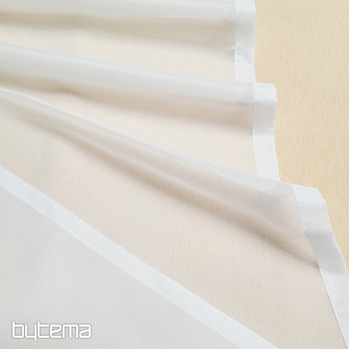 Cortina VOÁL acabada 11101 blanca