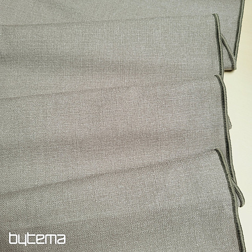 Tejido decorativo de diseño en color liso GERSTER 7650 GRIS BEIGE 0840