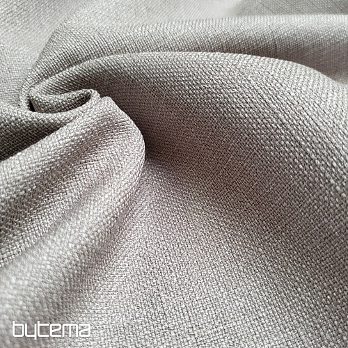 Tejido decorativo de diseño en color liso GERSTER 7650 GRIS BEIGE 0840