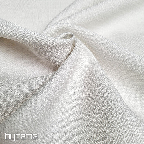 Tela decorativa de diseño monocolor GERSTER 7650 BLANCO 02
