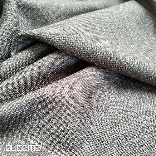 Tejido decorativo de diseño en color liso GERSTER 7650 GRIS GRUESO 0084