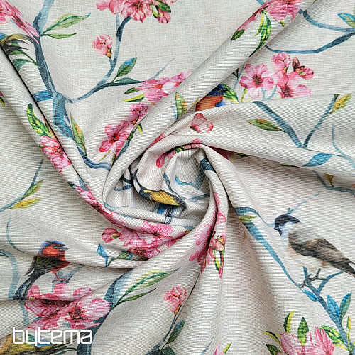 Tela decorativa PÁJAROS EN RAMAS