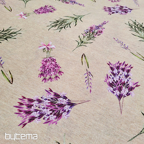 Tela decorativa HIPATIA LAVANDA
