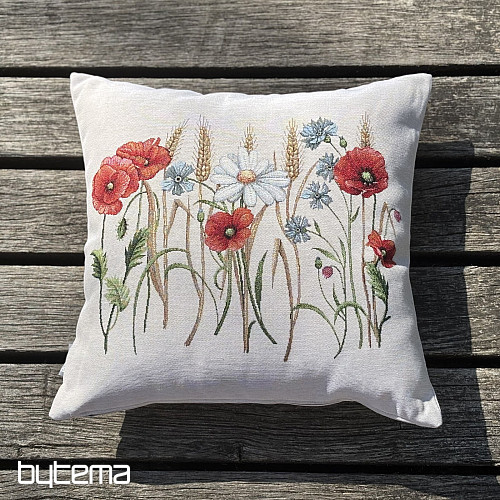 Funda de cojín tapiz FLORES DE CAMPO
