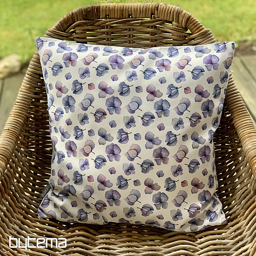 Revestimiento decorativo MONTANA VIOLETA FLORES AZULES