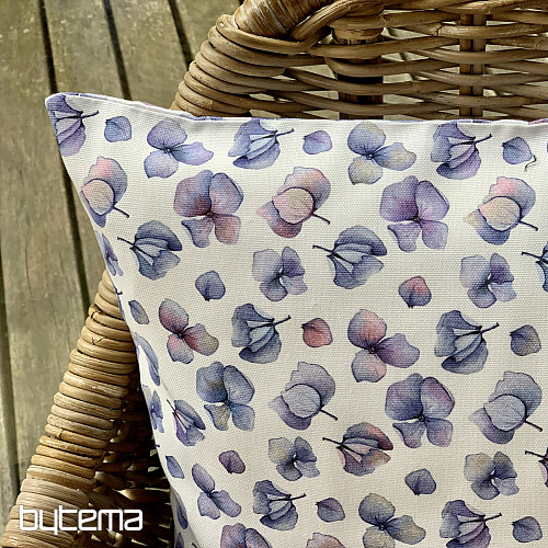 Revestimiento decorativo MONTANA VIOLETA FLORES AZULES