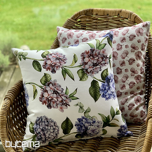 Funda de cojín decorativa AZUL HORTENSIA