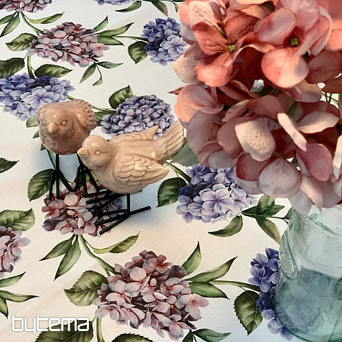 Mantel y pañuelo AZUL HORTENSIA