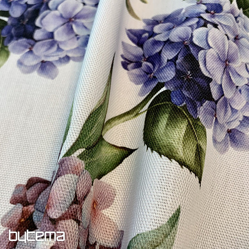 Mantel y pañuelo AZUL HORTENSIA