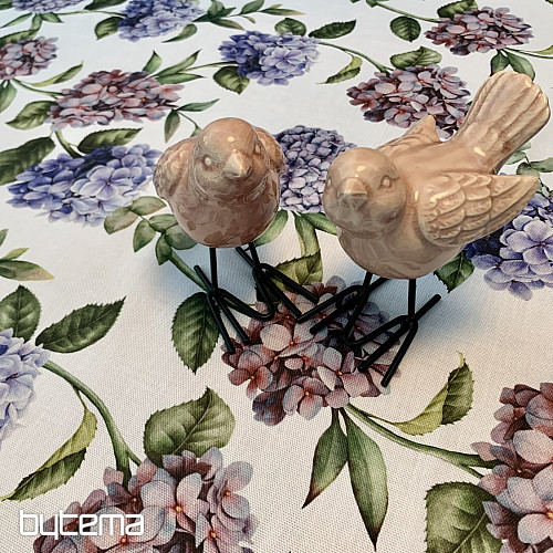 Mantel y pañuelo AZUL HORTENSIA