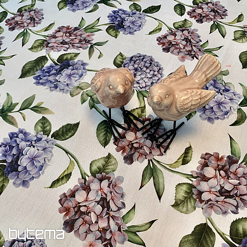 Mantel y pañuelo AZUL HORTENSIA