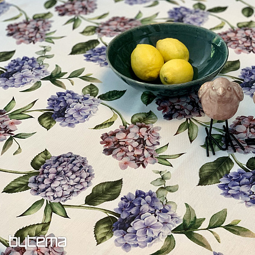 Mantel y pañuelo AZUL HORTENSIA
