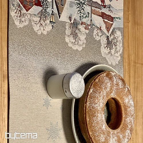 Mantel, mantón y mesa de gobelino INVIERNO IDYLKA