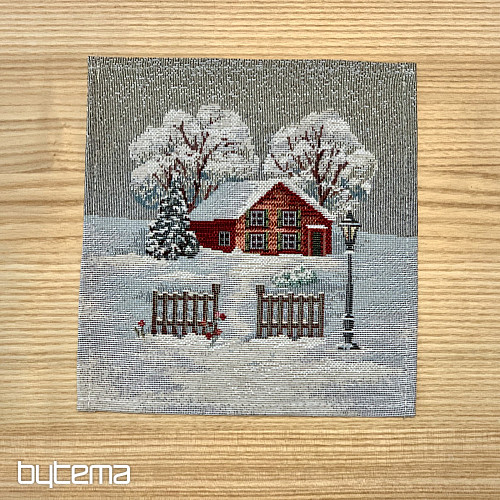 Mantel, mantón y mesa de gobelino INVIERNO IDYLKA
