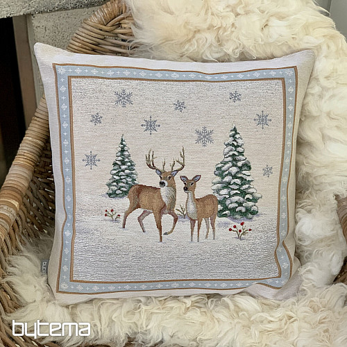 Funda tapiz navideño CIERVOS ROMANCE