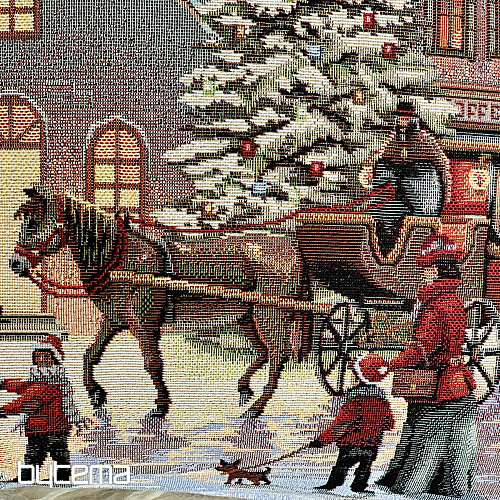 Funda tapiz navideño CHRISTMAS TOWN