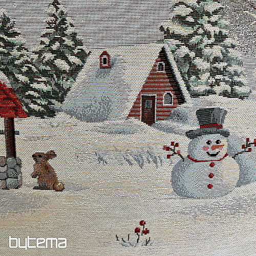 Funda de tapiz navideño CASA NEVADA