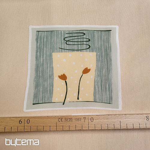 Cortina TULIPÁN PINTADO