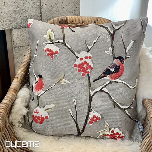 Almohada de lujo HÍL beige-gris