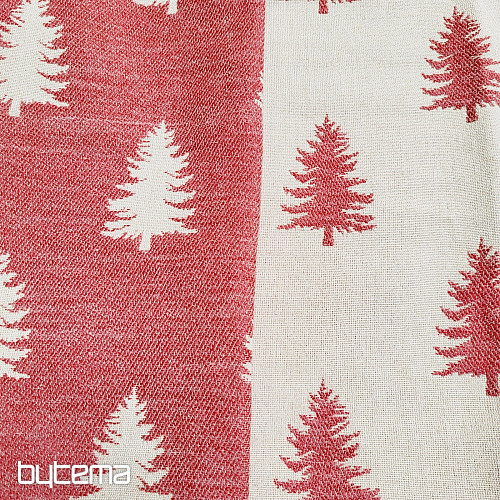 Tela decorativa de lujo APPIANO ROJO