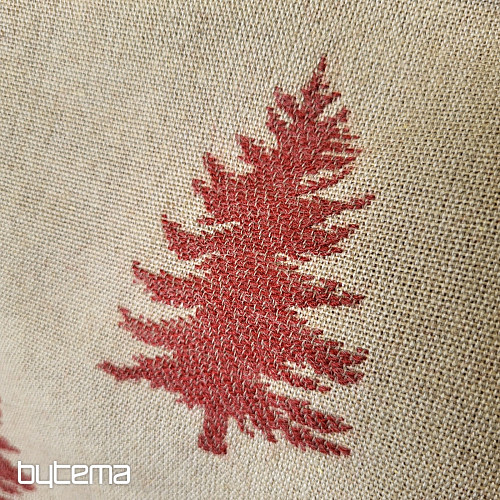 Tela decorativa de lujo APPIANO ROJO