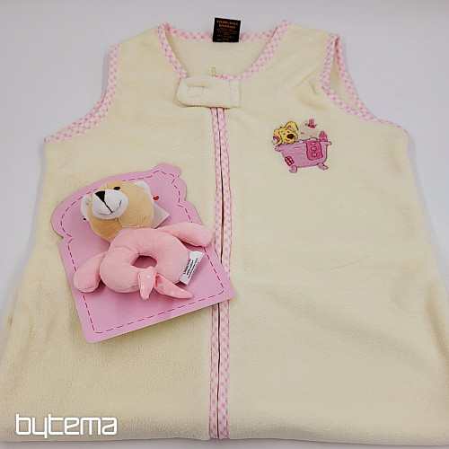 Set de regalo infantil SACO DE DORMIR y SONAJERO