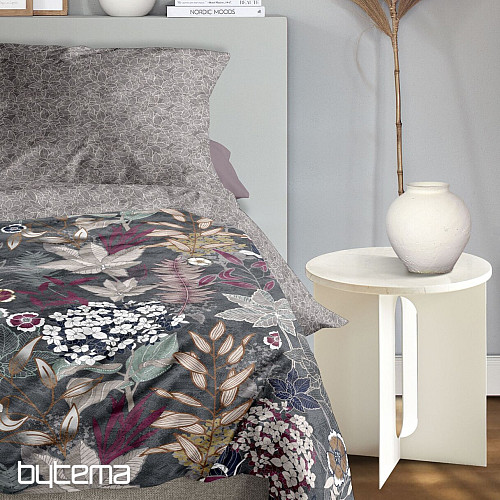 IRISETTE satén de algodón de lujo WAVE 8571-90 FLORES DE COLORES
