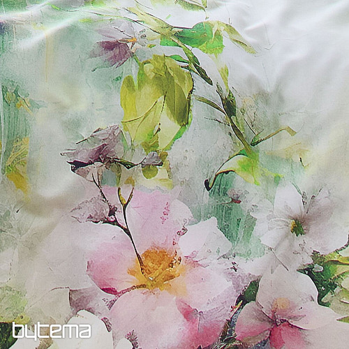 IRISETTE satén de algodón de lujo TOKIO 8572-30 MONET