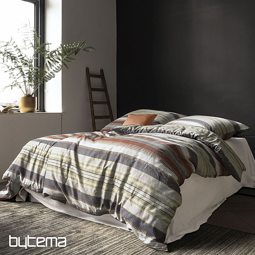 Ropa de cama de satén de lujo IRISETTE TOKIO 8562-11 RAYAS