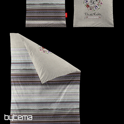Ropa de cama de franela de lujo IRISETTE MONTE 8583-90 FRIDA KAHLO