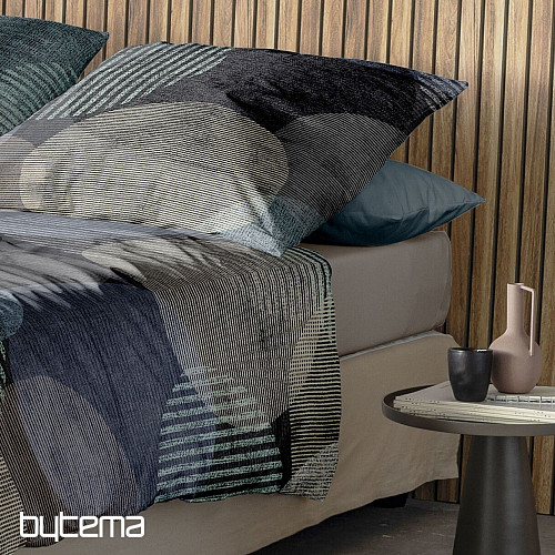 Ropa de cama de franela de lujo IRISETTE ZOBEL 8553-11 RUEDA GRIS