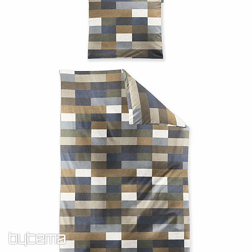 Ropa de cama de franela IRISETTE KOALA 8534-90 marrón azul
