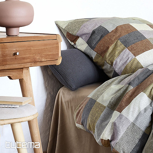 Ropa de cama de franela IRISETTE KOALA 8534-50 marrón gris