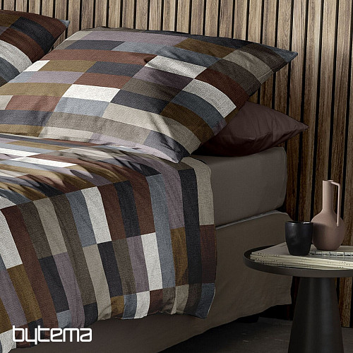 Ropa de cama de franela IRISETTE KOALA 8534-50 marrón gris