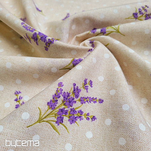 Tela decorativa lunares LAVANDA