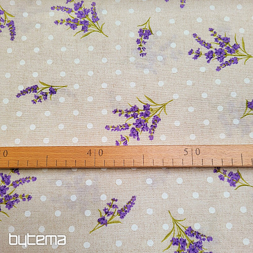 Tela decorativa lunares LAVANDA